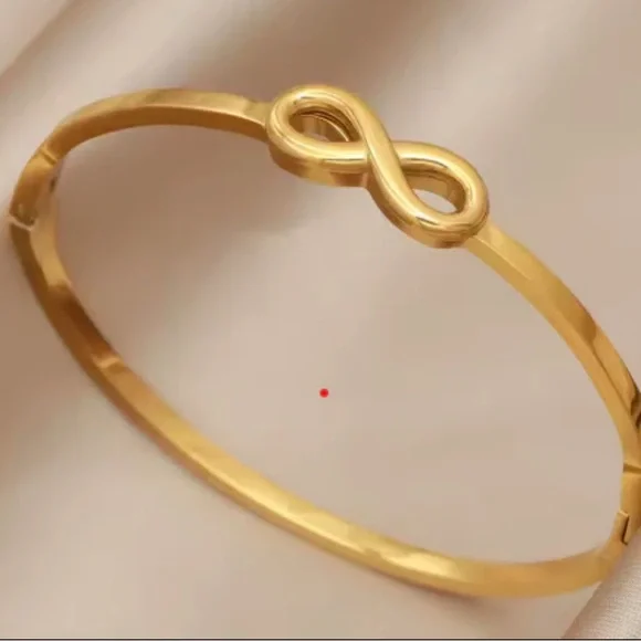 Infinity Bangle Bracelet - Picture 3 of 3